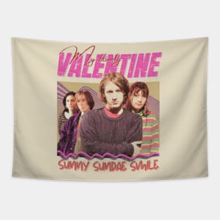 My Bloody Anxiety Vintage 1987 // Sunny Sundae Smile Original Fan Design Artwork Tapestry