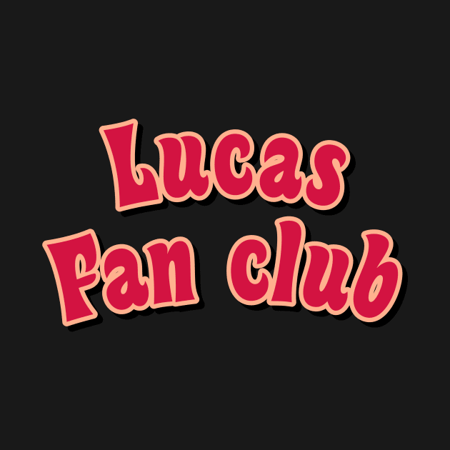 Lucas fan club red by maoudraw