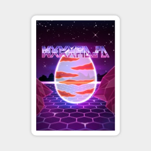 DigiTama Vaporwave Magnet