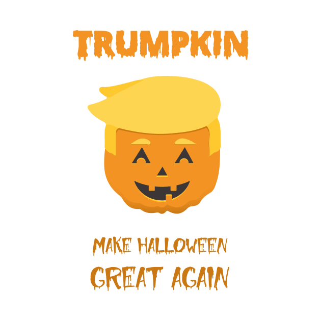 Trumpkin Make Halloween Great Again by Food in a Can