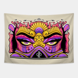 A Warrior's Eyes Tapestry