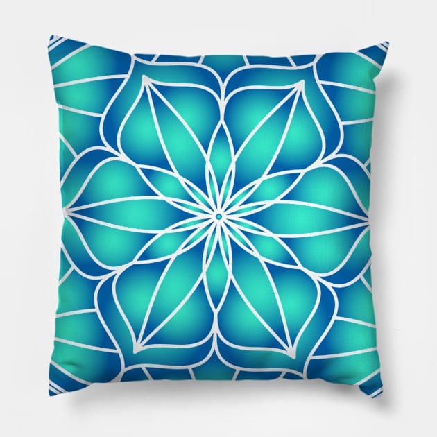 Floral Decoration Pillow by Shop Ovov