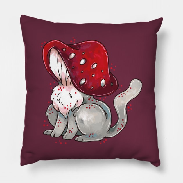 Mush Cat Pillow by The Craft Coven