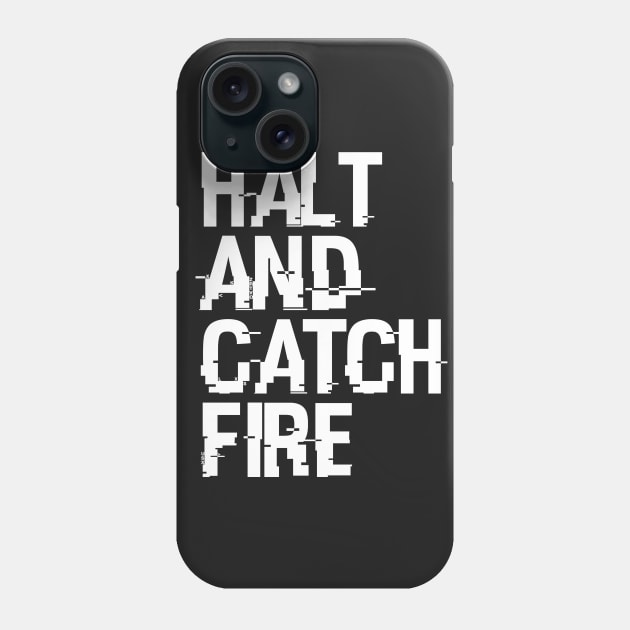 Halt And Catch Fire Phone Case by Widmore