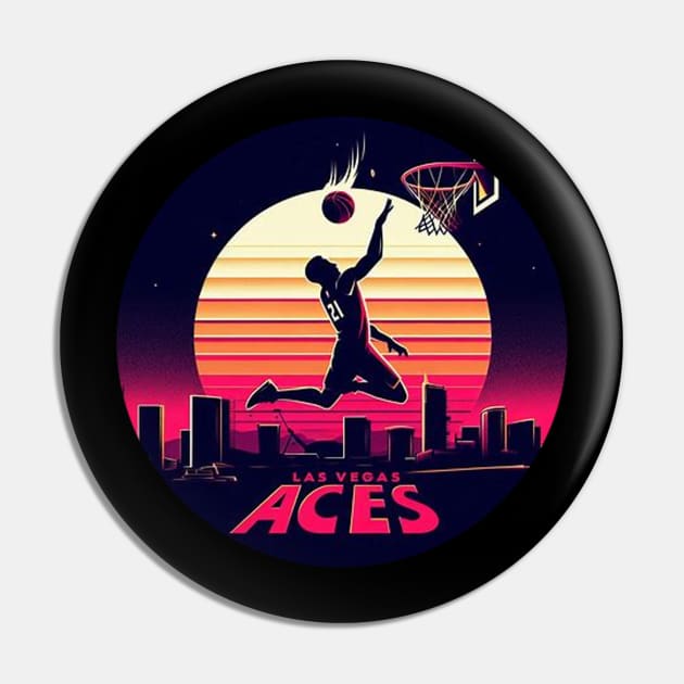 Las Vegas Aces basketball Pin by  El-Aal