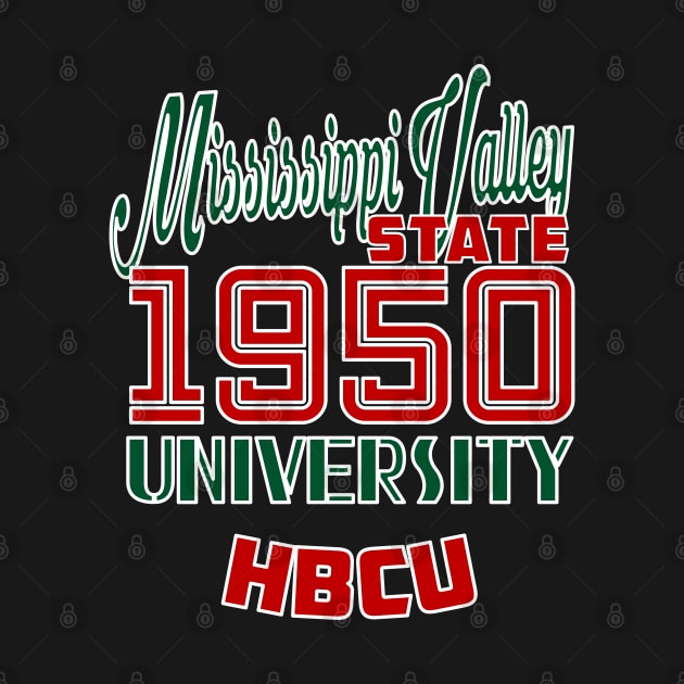 Mississippi Valley State 1950 University Apparel by HBCU Classic Apparel Co