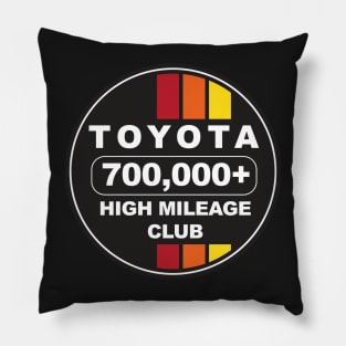 Toyota High Mileage Club 700K Pillow