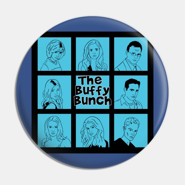 The Buffy Bunch Version 2 Jossless Pin by valifullerquinn