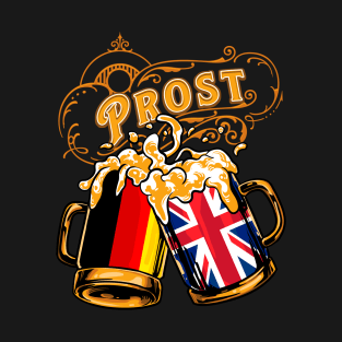 Oktoberfest Wiesn Prost Deutschland - United Kingdom-UK T-Shirt