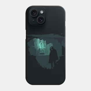 Mysterious Coated Man In Shady Alley Phone Case