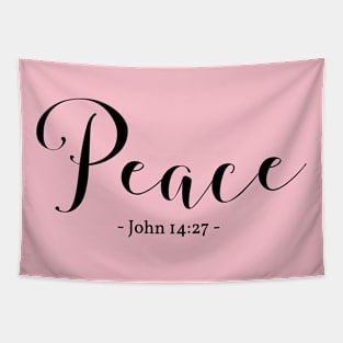 Peace Bible Quote Tapestry