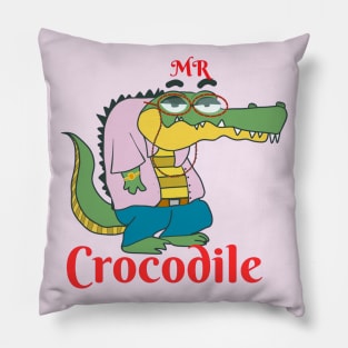 Mr.Crocodile Pillow