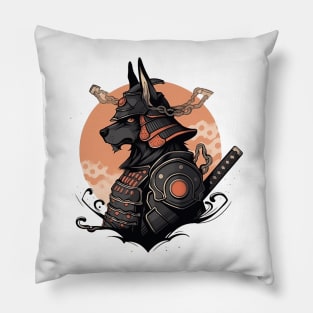 samurai dog Pillow