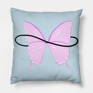 Infant loss butterfly Pillow