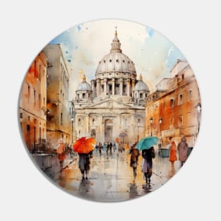 Rome city Pin