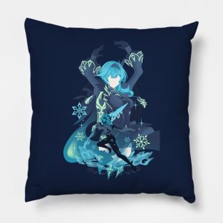 Eula Dance of the Shimmering Wave Pillow