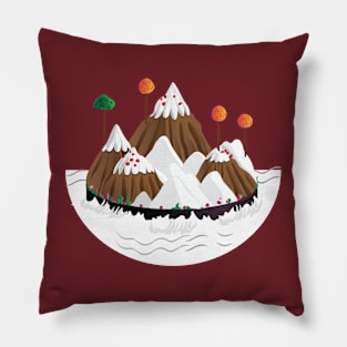 Return to Cake Mountain Pillow