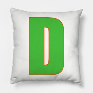 Gallant in Green: D's Defining edge Pillow