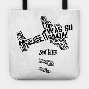 Lot's Wife Quote Tote