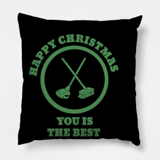 Happy Cleaners christmas Pillow