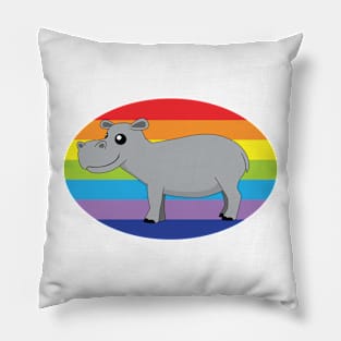 Kennedy The Hippo Pillow