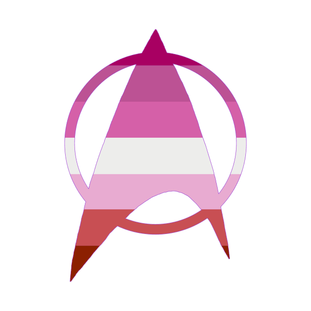 Lesbian Starfleet Pride by EmceeFrodis