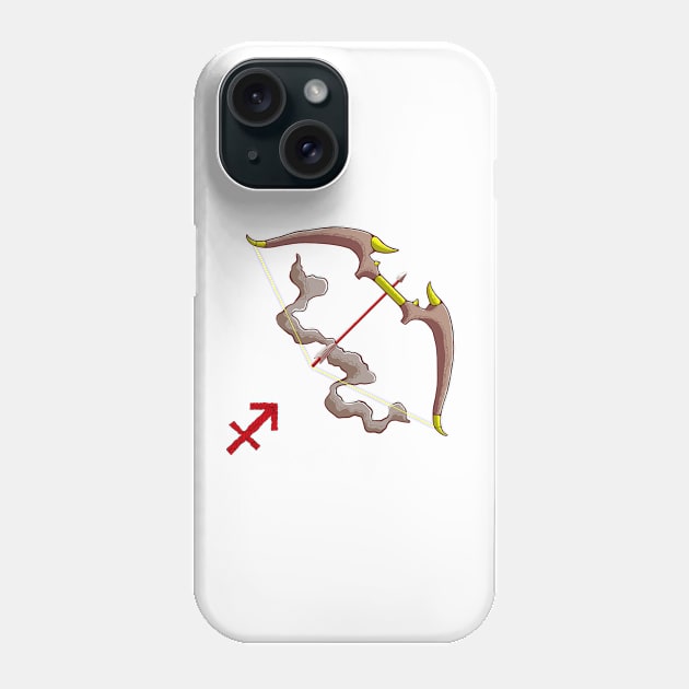 The Sagittarius zodiac Phone Case by rikiumart21