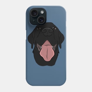 Happy Black Lab Phone Case