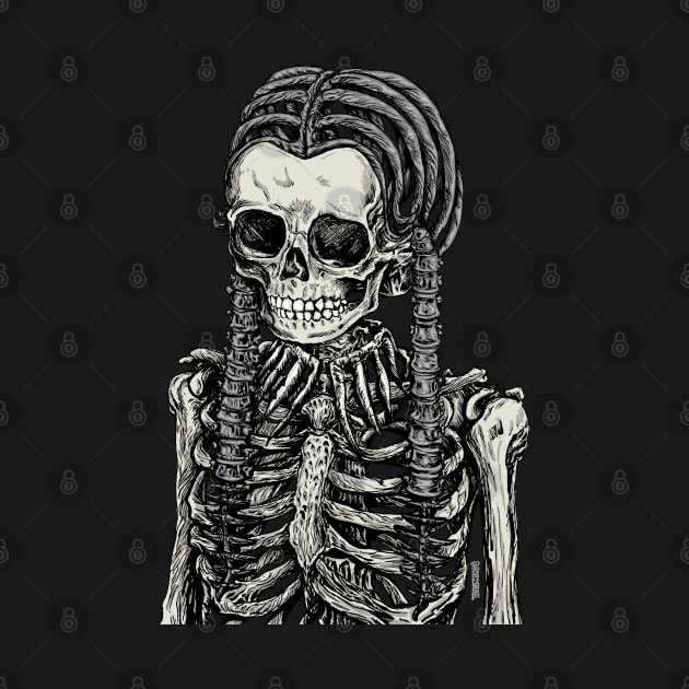 Goth Bones by Robisrael