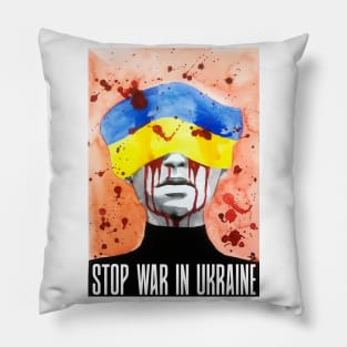 Stop war in Ukraine Pillow