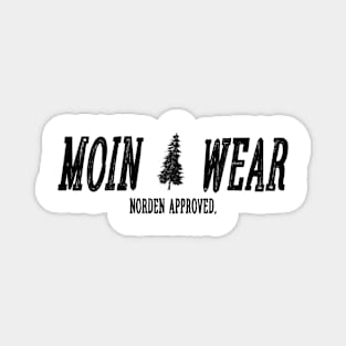 Moin Wear Logo Leaning Tree Magnet
