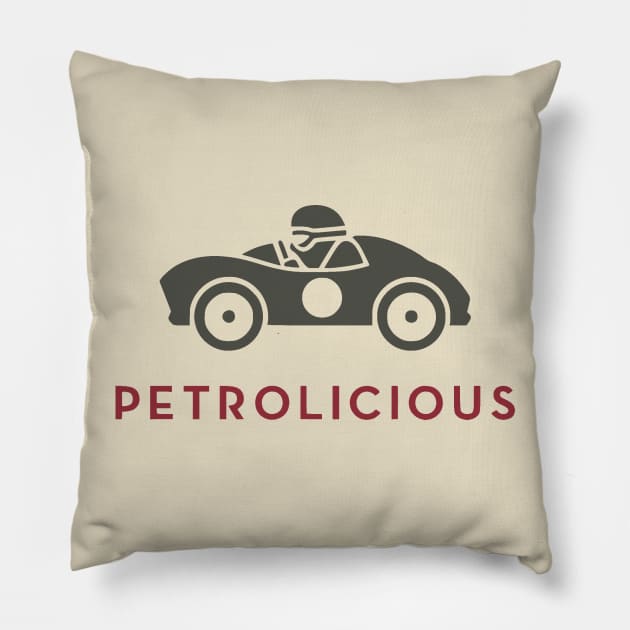 old school car driving petrol oldtimer Pillow by stephun96