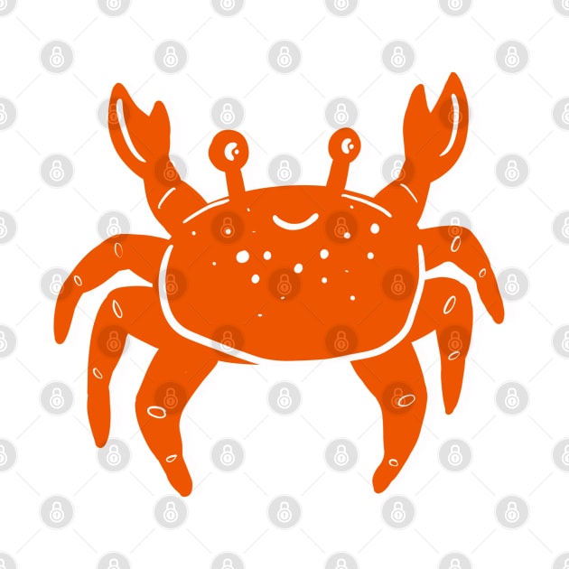 Happy Crab by Salty Siren Studios