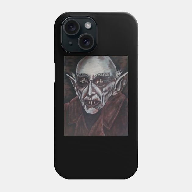 Nosferatu Phone Case by Kevin Tickel