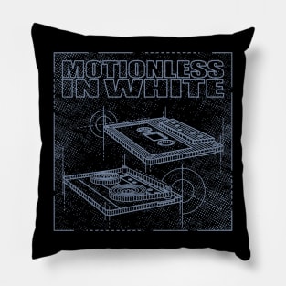 Motionless In White Technical Drawing Pillow