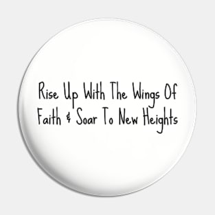 THE WINGS OF FAITH Pin