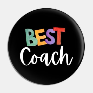 Best coach teacher Pin