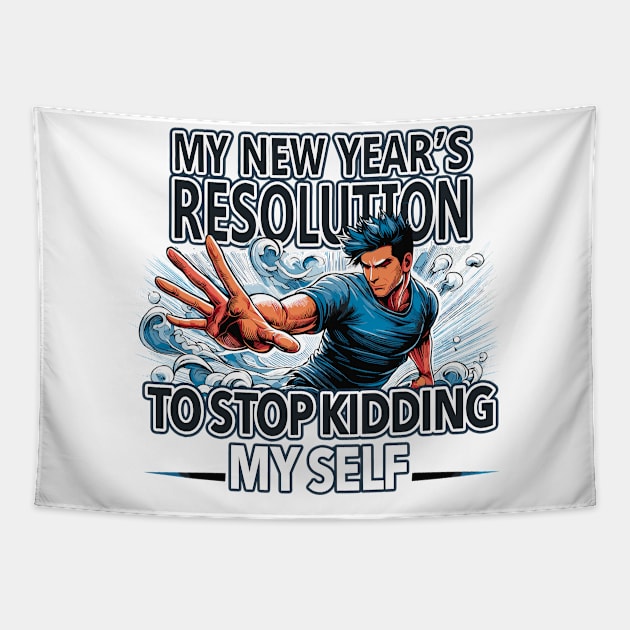New Year, New You Tapestry by aswIDN