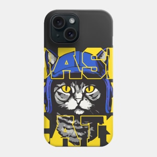 Cat with Blue Baseball Cap Phone Case