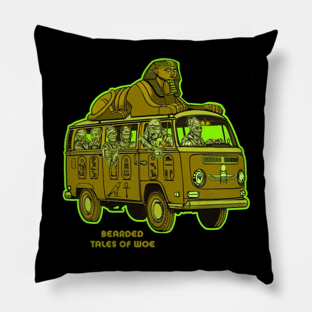 SARCOPHABUS Pillow by Bearded Tales Of Woe