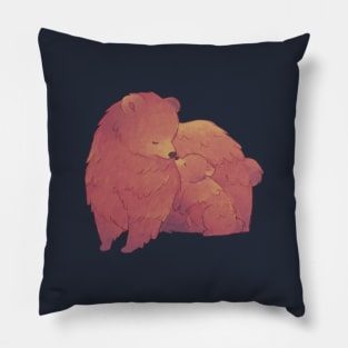 Momma Bear & Cub Pillow