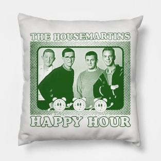 The Housemartins / Happy Hour / Original Retro Design Pillow