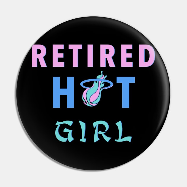 Retired Hot Girl Pin by Vamp Pattern