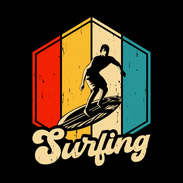 Surfing  T Shirt For Women Men by QueenTees