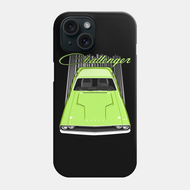 Challenger 70 - Green Phone Case by V8social