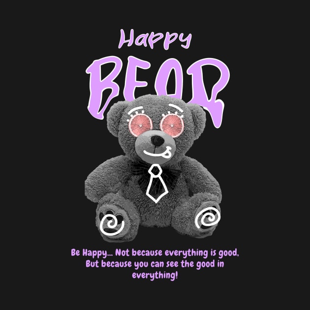 Happy Bear! by CapHead.co