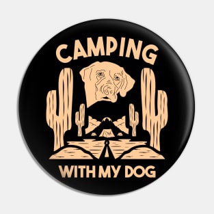 Wanderlust Paws: Camping with My Dog in the Mountains Pin