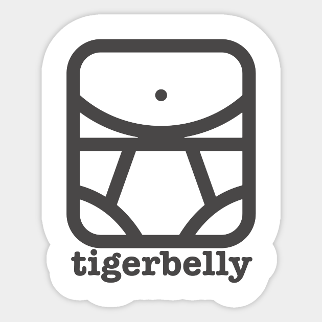 TigerBelly Podcast - Radio Merch Reddit Tiger Art Bobby Lee - Sticker |  TeePublic