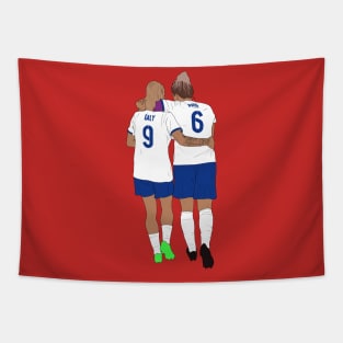 Rachel Daly Millie Bright England Lionesses Minimalist BFFs Tapestry