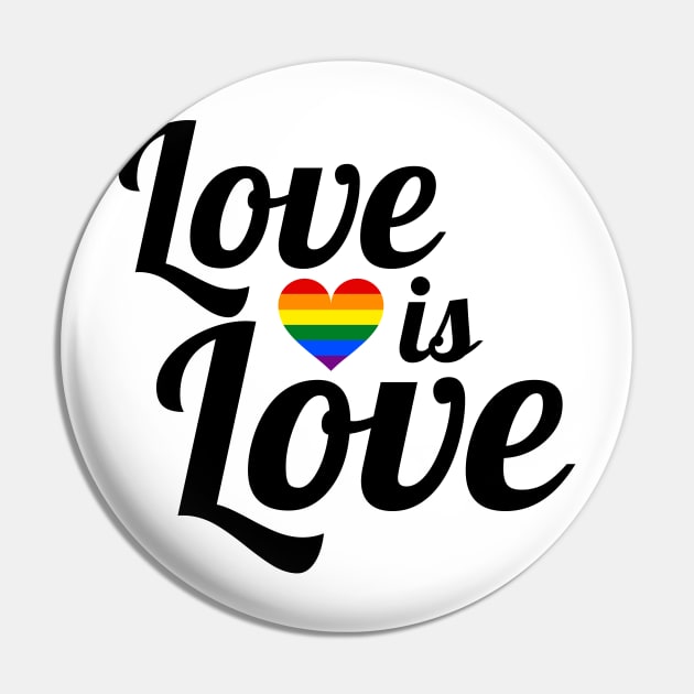 Love is love Pin by AllPrintsAndArt